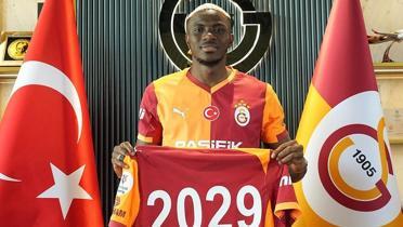 Victor Osimhen transferi Trk futbolunda rekor krd!