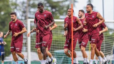Trabzonspor yeni sezon hazrlklarn tam gaz srdryor