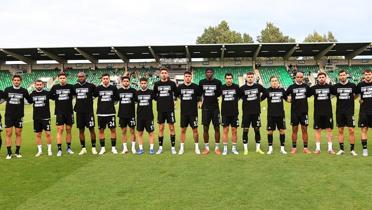 Beiktal futbolculardan srail'e tepki