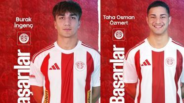 Antalyaspor'da 2 ayrlk birden