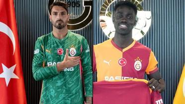 Resmi aklama geldi! Galatasaray'da iki imza birden