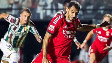 Fenerbahe'nin rakibi Benfica, deplasmanda kazand