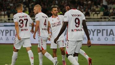 Samsunspor frsat tepti! Yunanistan'da avantaj koruyamad