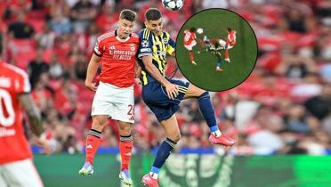 Benfica'nn gol ofsayta takld! te o pozisyon...