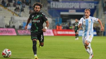 Erzurumspor ile Sakaryaspor puanlar paylat