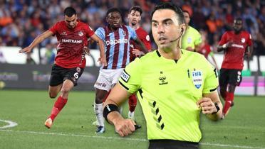Trabzonspor'dan hakem tepkisi! Gaziantep ma sonras ok sert paylam