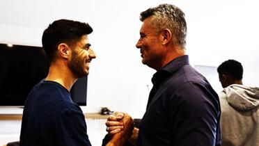 Sadettin Saran'dan toplant! Samandra'da futbolcularla grt