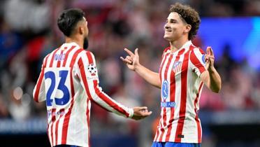 Atletico Madrid'den Frankfurt'a 5 goll tarife!