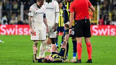 Fenerbahe'de Kerem Aktrkolu maa devam edemedi