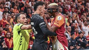 RAMS Park'ta tansiyon ykseldi! Victor Osimhen ve Emirhan Topu...