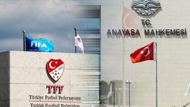 AYM'den karar kt! TFF'nin yetkisi iptal edildi