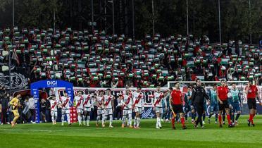 La Liga manda tribnler Filistin bayraklaryla doldu