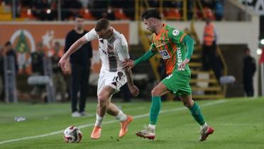 Alanyaspor-Gaziantep FK manda gol sesi kmad