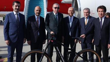 Bakan Erdoan'a teekkr ziyareti