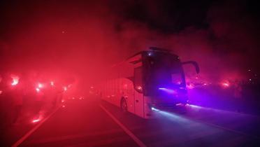 A Milli Takm, mealeler eliinde stada geldi