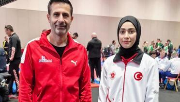 zlem Melek Korkmaz, 48 kiloda dnya ampiyonu!