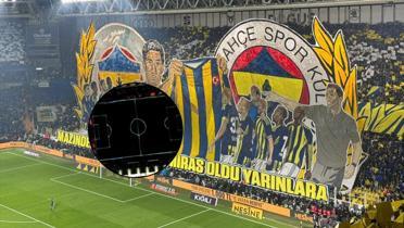 Kadky'de grsel len! Fenerbahe'den koreografi ve k gsterisi