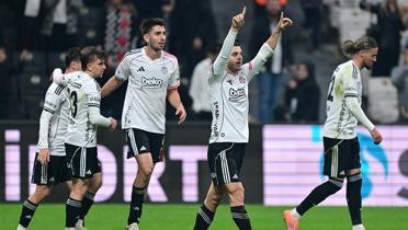 Be�ikta� nefes ald�! Ligin ilk yar�s�n� galibiyetle kapatt�