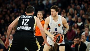 �ki kez uzatmaya giden ma�ta Anadolu Efes, ASVEL'e kaybetti