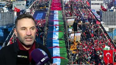 Spor camias�ndan Filistin dayan��mas�!