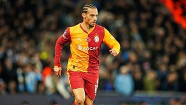 Galatasaray'da Leroy Sane'nin son durumu a��kland�