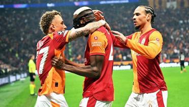 Galatasaray tarihe ge�ti! �ampiyonlar Ligi'nde bir ilk
