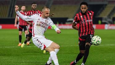 UEFA Konferans Ligi'nde son 16 play-off turu ilk ma�lar� tamamland�