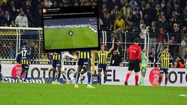Fenerbah�e ma�� sonras� payla��m! Galatasaray'dan 'ofsayt' tepkisi