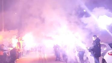 Co�kulu kar��lama! Fenerbah�e Antalya'ya geldi