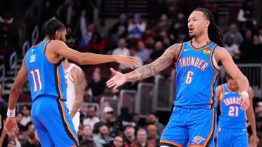 Shai Gilgeous-Alexander'�n olmad��� ma�ta Thunder, Bulls'u devirdi