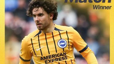 Ferdi Kad�o�lu Brighton'a damgas�n� vuruyor! Ma��n oyuncusu oldu