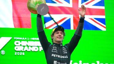 Formula 1 �in GP'sinde kazanan Kimi Antonelli