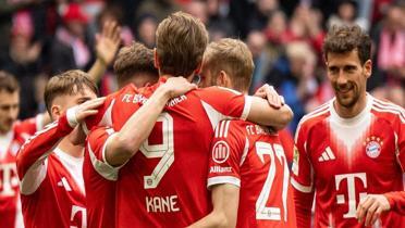Bayern M�nih farkl� kazand�