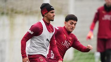 Galatasaray, Trabzonspor ma�� �al��malar�n� tam gaz s�rd�rd�