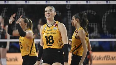 Kupa Voley'de �ampiyon Vak�fBank!