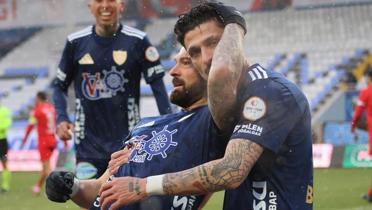 Erzurumspor, 3 puan� 2 golle ald�!