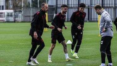 Samsunspor'da Be�ikta� ma�� mesaisi ba�lad�