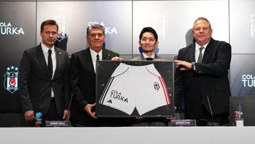 Be�ikta�'�n yeni sponsoru Cola Turka oldu