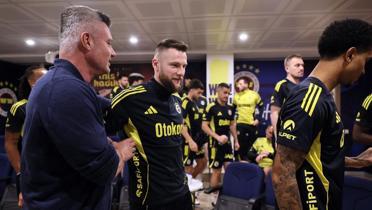 Fenerbah�e'de ba�kan Sadettin Saran, Galatasaray ma�� �ncesi tesislere geldi