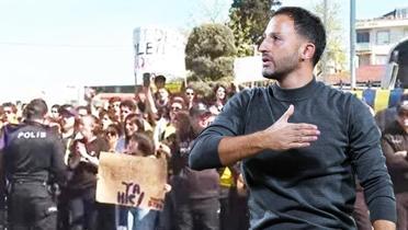 Fenerbah�eli taraftarlar Samand�ra'da! Tedesco'ya destek tezah�ratlar�