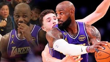 Alperen �eng�n ile LeBron James aras�nda sinirler gerildi: Kolay d�d�k al�yorsun