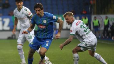 5 goll� ma�ta Rizespor, Konyaspor'u devirdi