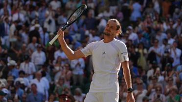 Wimbledon'da Alexander Zverev �eyrek finalde