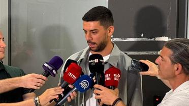 Cenk �zka�ar Trabzon'a geldi! ��te ilk s�zleri...