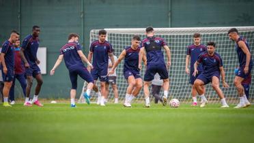 Trabzonspor'da yeni sezonun haz�rl�klar� devam etti