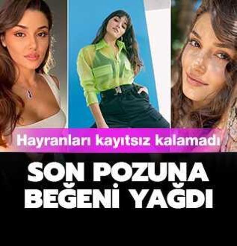Hande Er�el'den �ok konu�ulacak yeni poz