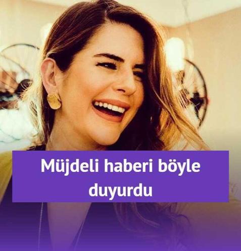 M�jdeli haberi b�yle duyurdu