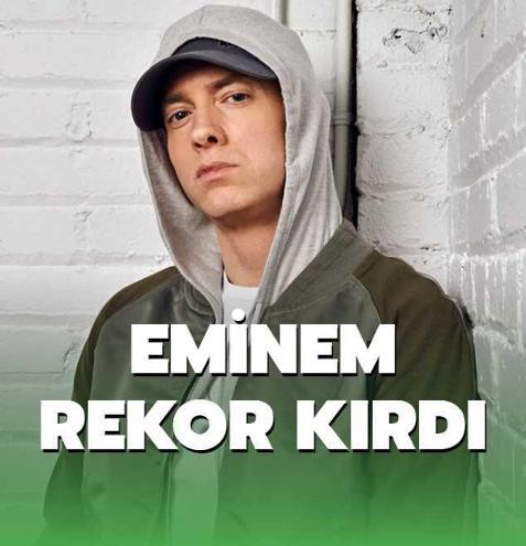 Eminem rekor k�rd�