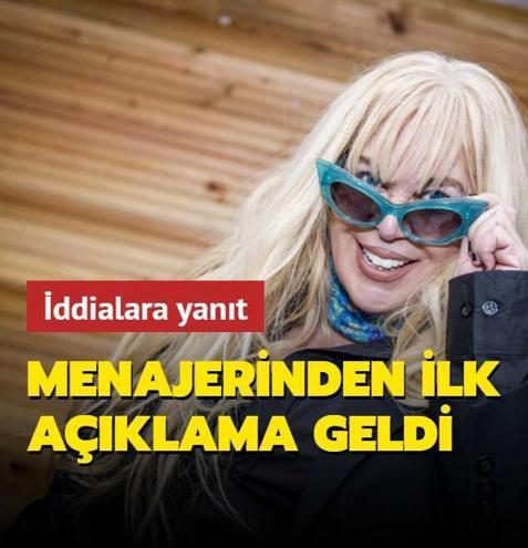 Menajerinden ilk a��klama geldi