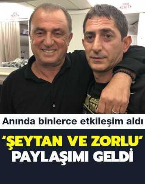 Ma� sonras� '�eytan ve Zorlu' payla��m�! An�nda binlerce etkile�im ald�